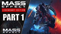 Mass Effect 1 Legendary Edition | Gameplay Walkthrough | XSX Part 1