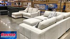 COSTCO FURNITURE SOFAS ARMCHAIRS KITCHENWARE APPLIANCES SHOP WITH ME SHOPPING STORE WALK THROUGH