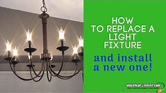 Replace and Install a New Light Fixture