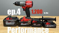 Milwaukee M18 Fuel Brushless 1/2" Hammer Drill Review - 2804 | Drills - ep.4 pt.1