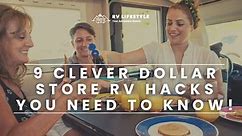 9 Clever Dollar Store RV Hacks You Need to Know!