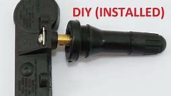 How to Replace / Install - TPMS Wheel Sensor (Tire Pressure Sensor) Easy Install - DIY (Save $$$$)
