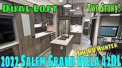 2022 Salem Grand Villa 42DL | Two Story Destination RV or Tiny Home?