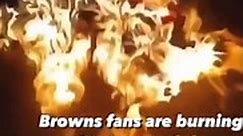 Browns Fans Burning Baker Mayfield's Jersey
