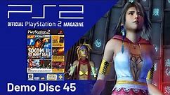 PS2 Demo Disc 45 Longplay HD (All Playable Demos, Videos and Downloader)