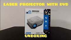 LASER DVD PROJECTOR UNBOXING...