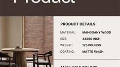 Brown Minimalist Furniture Product #furnituredesign #homedecor #interiordesign