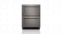 KitchenAid 23.75-in Built-In Double-Drawer Refrigerator (Panel Ready)