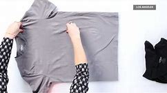 How to Fold a T-Shirt Perfectly Every Time | Fashion How To