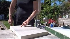 How to make concrete tiles - DIY with Nicole