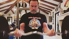 IN CASE YOU MISSED IT: Arnold Schwarzenegger 'cries' when he does classic bodybuilding poses