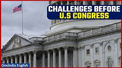 US Capitol: January challenges ahead for Congress: Ukraine, Immigration, Budget Struggles | Oneindia - video Dailymotion