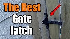 The Best Gate Latch For Your Fence And How To Install It | THE HANDYMAN |