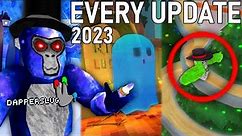 EVERY Gorilla Tag Update in 2023!!!