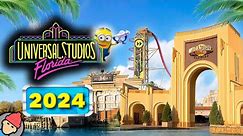 Universal Studios Florida RIDES & ATTRACTIONS 2024 | Universal Orlando Resort
