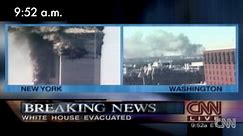 9/11: South Tower collapses, Pentagon hit
