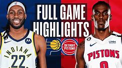 PACERS at PISTONS | FULL GAME HIGHLIGHTS | March 11, 2023