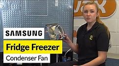 How to Replace the Refrigerator Condenser Fan on a Samsung Fridge Freezer
