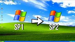 Upgrading Windows XP SP1 to SP2 in 2023