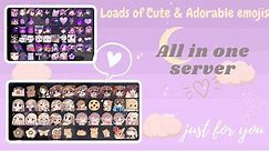 Get Loads of Cute & Adorable Discord emojis│All in one server│Join our DISCORD│Elvira