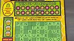 Itsalb3rt - Bee lucky #crossword #new #fun #ticket...