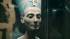 Plaster Bust Nefertiti One Exhibits Tomb Stock Footage Video (100% Royalty-free) 1099720805 | Shutterstock
