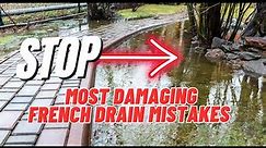 French Drains Built Right - Yard Drainage - Drainage Systems