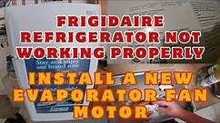 How to Fix Frigidaire Refrigerator Not Cooling Properly | Freezer Working Fine | Model FFTR1821QWSA