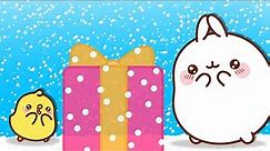 Molang | The Parcel 🎁 😍 | Funny Christmas Cartoons For Kids By HooplaKidz Toons