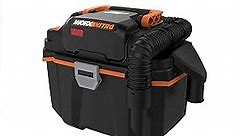 WORX Nitro WX031L.9 20V 2.1 Gal Cordless Wet/Dry Vacuum (Tool Only), Black, Orange