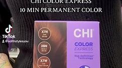 Rich, ✨ammonia-free✨ color in 10 minutes? Sign us up! 😍 New CHI Color Express delivers full coverage color in minutes flat without the damage of ammonia! Learn more at https://bit.ly/42xYlXm | CHI Professional