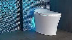 SWAN S-Pro Toilet - Smart Bidet Toilet System with Heat, Automatic Flushing, LED lights