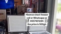 Affordable Hisense Chest Freezer - Get Yours Now!