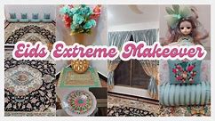 Eid Extreme Makeover #eid #eid2024 #livingroom #makeover #perrsianrugs #decoration
