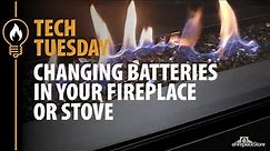Tech Tuesday: Changing Fireplace Batteries - eFireplaceStore
