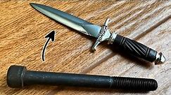 knife making for beginners - custom knife