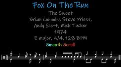 Fox On The Run, Chords, Lyrics and Timing