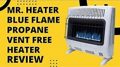 Mr. Heater Blue Flame Propane Vent Free heater Review (Pros & Cons Explained)