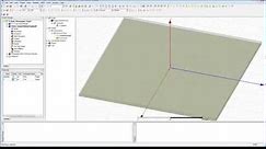 HFSS Tutorial - Modelling a Patch Antenna