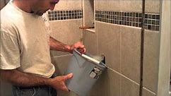 Shower valve flush