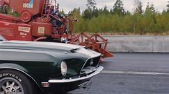 Drag Combine Harvester V Shelby GT-350 | RIDICULOUS RIDES