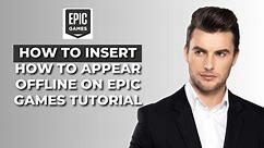 How To Appear Offline On Epic Games Tutorial │Ai Hipe