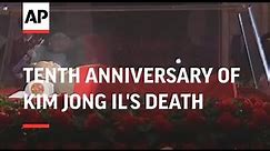 Tenth anniversary of Kim Jong Il's death