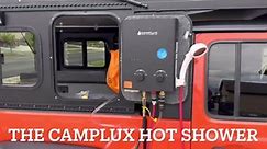 CAMPLUX ENJOY OUTDOOR LIFE Camplux 1.32 GPM 34,000 BTU Outdoor Portable Propane Tankless Water Heater with Water Pump Kit, Black AY132BP43