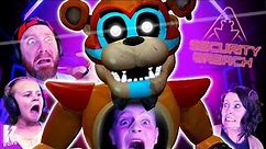 Security Breach!! (FNAF Try Not to Jump Challenge!) K-CITY GAMING