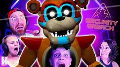 Security Breach!! (FNAF Try Not to Jump Challenge!) K-CITY GAMING