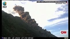 Video shows volcano eruption in Italy
