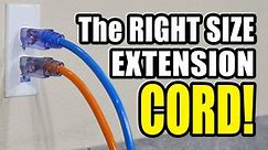 Extension Cord Size Chart – Understanding Wire Gauge and Amps