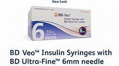 Meet the BD Veo™ Insulin Syringes