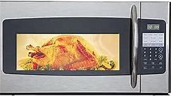 Techomey 30" Over The Range Microwave, 1.6 Cu. Ft. Vent Rangetop Microwave with Sensor Cook, 10 Cook Menus, Energy-Saving & 3 Defrost Setting, Smudge-Proof Stainless Steel